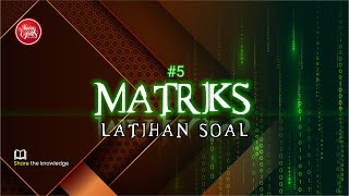 Matriks: #5 Soal dan Pembahasan Aplikasi Matriks Kasus Ekonomi | 1