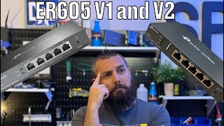 ER605 V1 and V2 Quick Comparison and Unboxing | TP-Link Omada