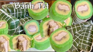 Làm Bánh Tét Ăn Tết Cùng Taylor - Bánh Tét Tốc Hành Nhanh Lẹ Mềm Dẻo Đẹp Và Ngon Ơi Là Ngon