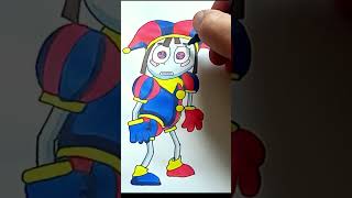 The Amazing Digital Circus (Pomni) #shorts #draw #drawing