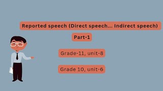 Reported speech (Direct speech... Indirect speech) part-1