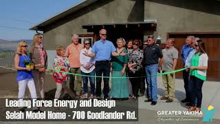 Yakima Chamber - Ribbon Cutting  Leading Force Energy and Design - Model Home