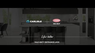 Carlisle Homes presents Yale Unity Entrance Lock