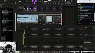 Making Melodic Techno in the middle of the day in Fl Studio 21 (Stream #234)