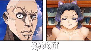 Anime VS Reddit  (The rock reaction meme) Part #61