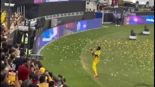 DJ Bravo & Jaddu Celebrates in Front of CSK Fans After Final Victory vs KKR | #ipl2021 🥰🤩🥳