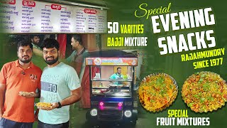 50 Varieties in BAJJI MIXTURE|Rajahmundry Famous Street food| Mixture Point|Spot the Taste