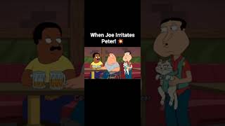 joe irritates Peter #familyguy #shorts #shorts #comedy