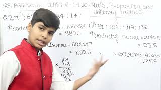 Rs Aggarwal - Exercise 10B - Question Number 2- Ratio , Proportion and Unitary method Class 6-glory