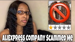 STORYTIME: AN ALIEXPRESS HAIR COMPANY SCAMMED ME!! + WITH RECEIPTS