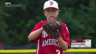 LLWS REGIONALS - South Portland Maine vs  Fairfield Connecticut