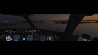 MSFS Visual RWY 22 [Fenix A320] Samsung G9