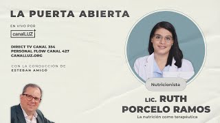 Entrevista a la Lic. Ruth Porcelo Ramos - Nutricionista - La nutrición como terapéutica