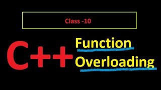 What is Function Overloading and its properties? practical program of function overloading.