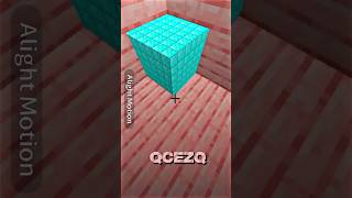 Minecraft illusion #shorts #minecraft #viral