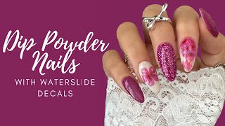 Dip Powder Nails at Home With Waterslide Decals | CN Designer Dips Forever Young Collection