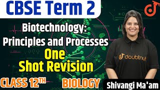 Biotechnology: Principles and Processes | CBSE Board 2022 | One Shot Revision | Shivangi Ma'am