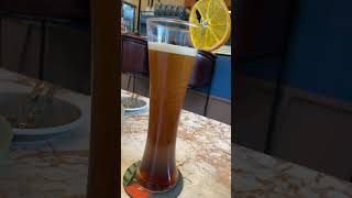 Nitro cold brew coffee with a twist