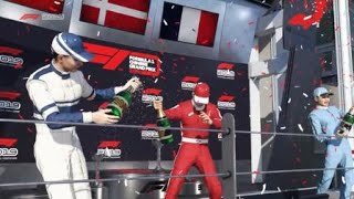 F1 2019 season 2 multiplayer with Stace Lowkel Chinese grand prix. WTF A.I. under safety car