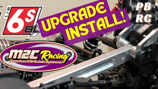 ARRMA RC 6S UPGRADES | INSTALL M2C CHASSIS UPGRADES | M2C3035, M2C3047,M2C3046