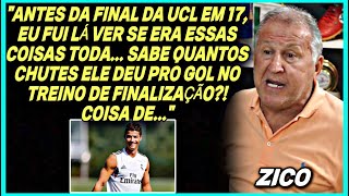 ZICO Ficou de BOCA ABERTA com o Treino de Finalização do CRISTIANO RONALDO | CFClube