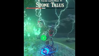 BoTW - Beating Guardian Skywatcher and Stone Talus at the Same Time