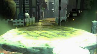 Flashback of the approach to Nibelheim's town gates in Cloud's mind. FMV [Disc 2] Final Fantasy VII