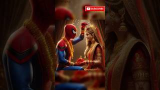 Spiderman Indian Wedding🤩🤩🥺#marvel #dc #trending #shorts