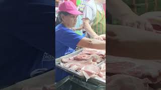 Namili ang ate ko ng karneng baboy #shortvideo #viral#trending daming tao