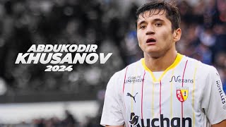 Abdukodir Khusanov - The Rising Defensive Star 2024ᴴᴰ