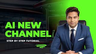 🔥Breaking News: How I Created 💯% AI-Powered News Channel for Free!