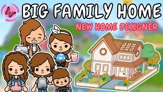 Big Family Home 🏡 Toca Boca House Ideas | TOCA GIRLZ