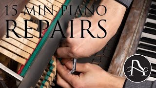 15 min Piano Repairs!