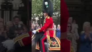 Prince William and King Charles | Trooping the Colour