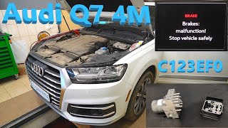 Audi Q7 4M 2017 - Проблема із ABS (C123EF0), яка не з першого разу вирішилась...