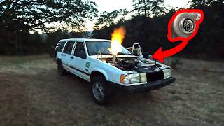 RICER BOOSTS HIS GRANDMAS VOLVO 940