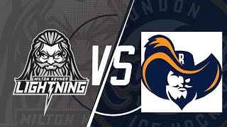 Lightning v Raiders 26th January 2020