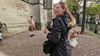 Fotoshoot bij Grote Kerk