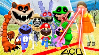 SQUID GAME WITH ALL NEW FORGOTTEN SMILING CRITTERS & 3D MEMES & ZOOCHOSIS in Garry's Mod!