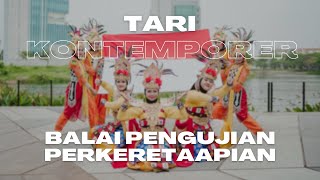 Tari Kontemporer Nusantara Balai Pengujian Perkeretapian - HUT RI 77