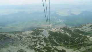 High Tatras, Slovakia. To the Lomnisky Peak by Cable car.