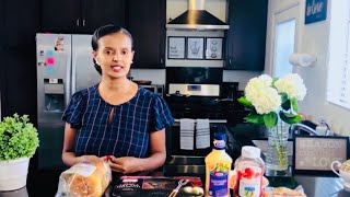 Episode 2 :ጣፋጭ እና ቀላል የበርገር አሰራር/ Making Tasty ,Easy & Fast Burger