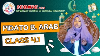 ICONIC 2023 | LOMBA PIDATO BAHASA ARAB KELAS 4.1