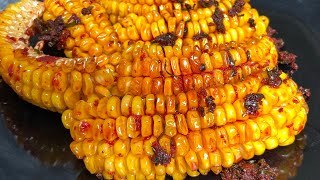 JAGUNG DIGORENG, CEMILAN VIRAL UNIK DAN ENAK BANGET || CORN RIBS BALADO DAUN JERUK