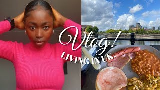 LIVING IN UK #18 |Moving part 1+ Working on  Dissertation + Life update | MonnyLagos