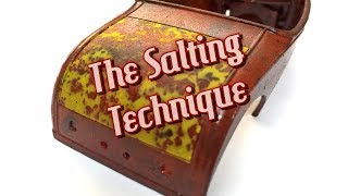 Rusting Models Cars - Part 2 - The Salting Technique