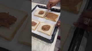 Tasty bread and minced meat recipe