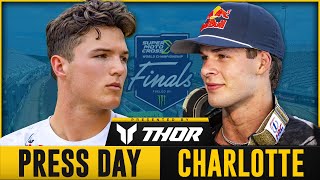 2024 Charlotte SMX | Press Day ft. Jett Lawrence, Chance Hymas