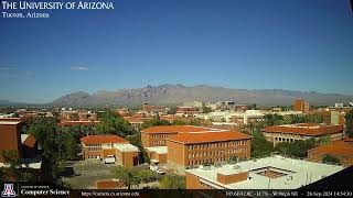 Sep 28 2024 - UArizona Dept of Computer Science Webcam Timelapse