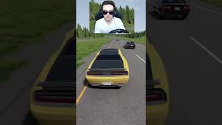 I Tried To Cut Up Through Traffic In BeamNG.Drive...